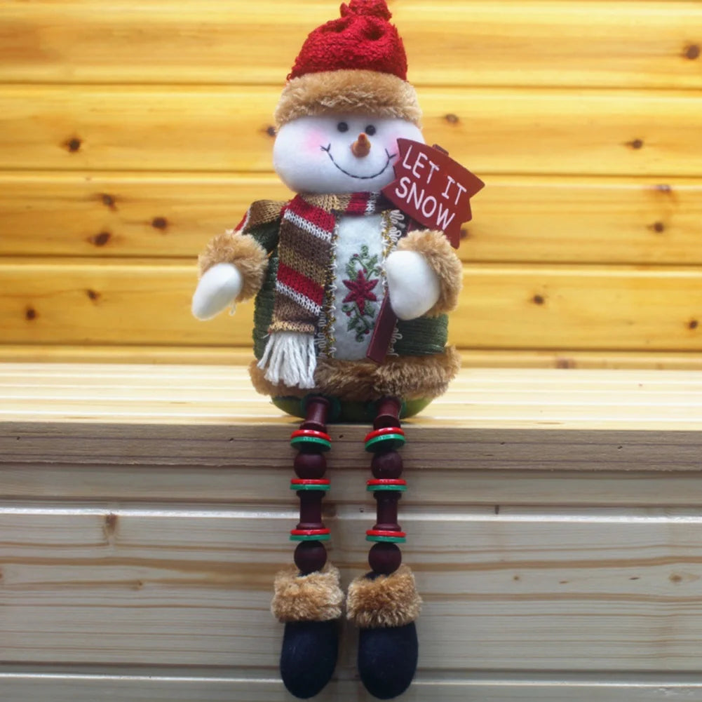 Christmas Doll Ornaments Innovative Elk Santa Snowman Merry Christmas Tree Decoration For Home Table Decor Navidad Gift 2025