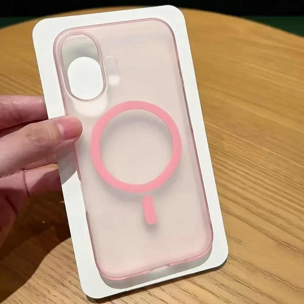 PC Frosted Magnetic Phone Case For iPhone 17 Pro Max/Air/12/13/14/15/16Pro Max Plus Samsung S26/S25 Edge/S24 Plus/S23 FE/S22