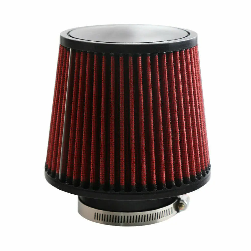 3" Car Cold Air Intake Filter Induction Kit Pipe Power Flow Hose System 76mm Fit for Vehicles with Air Intake Hose Diameter