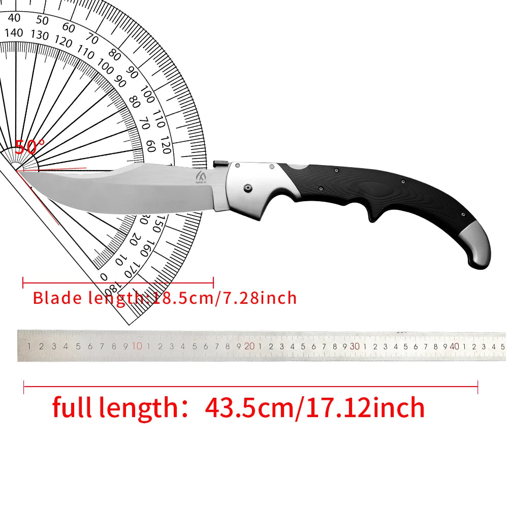Portable multifunctional knife, outdoor survival knife, can be used for outdoor activities, hiking, and men's gifts