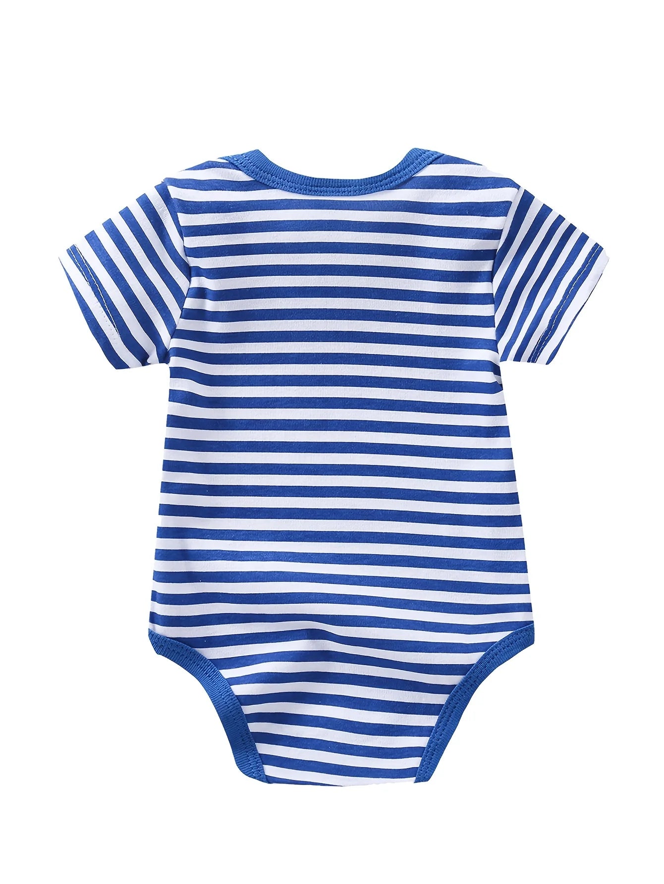5pcs Baby Boy Triangle Rompers, Creative Baby Bodysuits, Short Crawler Onesies, Short Sleeve Jumpsuits with Sailboat Pattern, Soft Breathable Casual Infant Clothes, Newborn Hospital Essentials, Bargain, for Outdoor