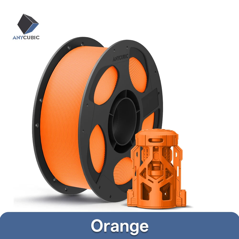 ANYCUBIC PLA+ 3D Printer Filament 1.75mm 1KG/Roll High Precision Pla Plus 3D Printing Material Plastic Rubber Consumables