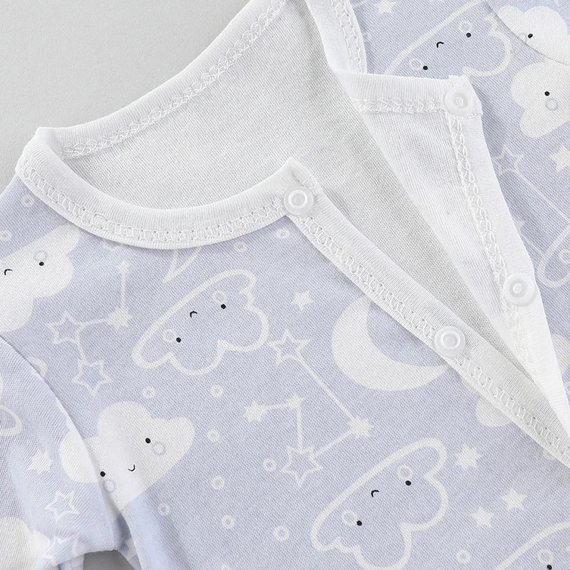 Newborn Baby Clothes New Autumn Winter Baby Bodysuit Summer Girl Romper Soft Boys Jumpsuit Children's Clothes 0 to 9 Months