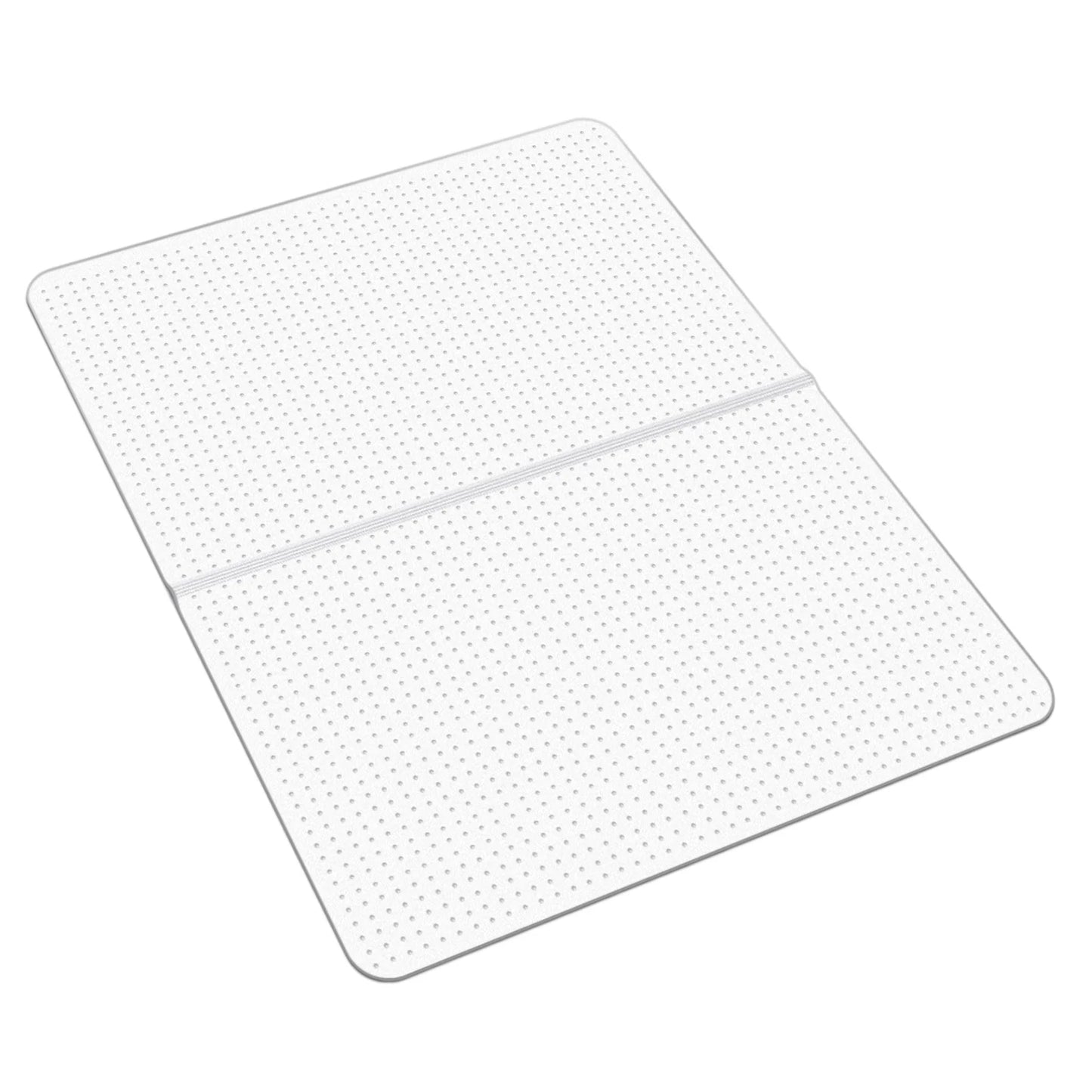 SucceBuy Chair Mat Plastic Floor Protector Rug with Studded Non-Slip & Easy to Clean Smooth Glide Under Desk Rug for Home Office