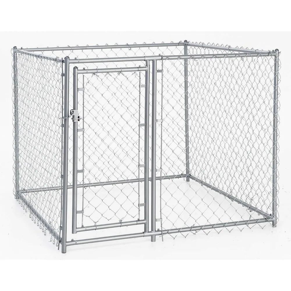 Heavy Duty Outdoor Galvanized Chain Link Dog Kennel Enclosure
