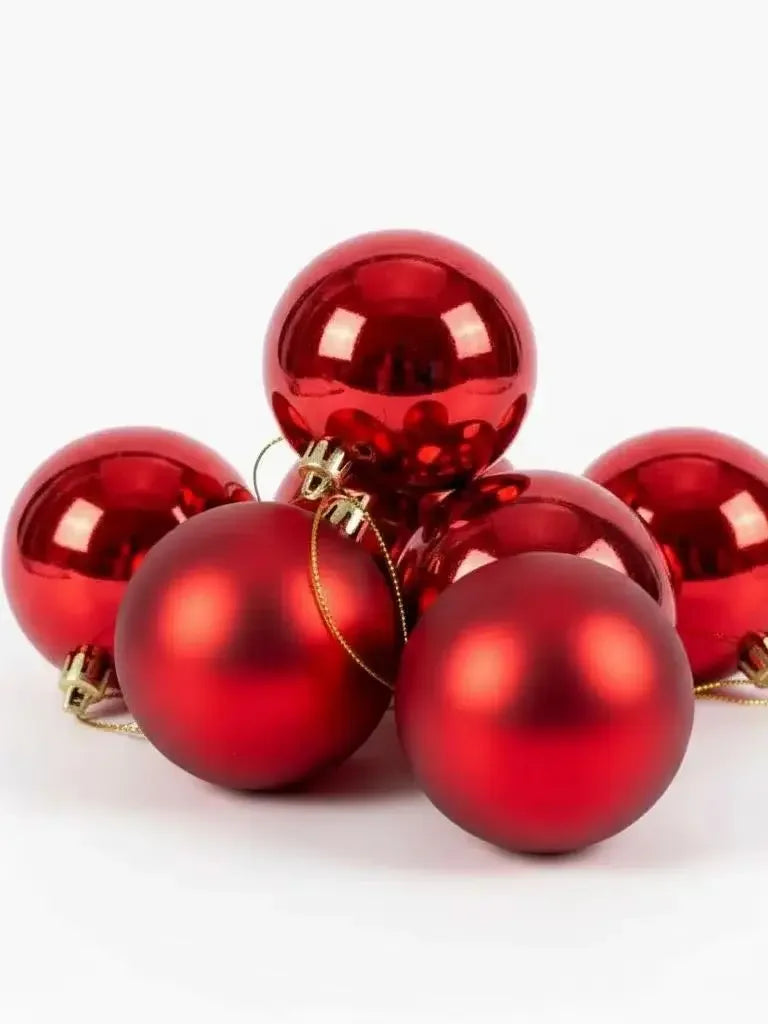 7FT Unlit Artificial Christmas Tree w/ Pinecones and Red Berries,Full Realistic Spruce Xmas Holiday Decor,Easy Setup Metal Stand