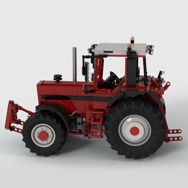 1104-Piece MOC International 1455XL Tractor – Functional Farm Tractor Model,  Model Building Blocks, Birthday DIY Toys Gift