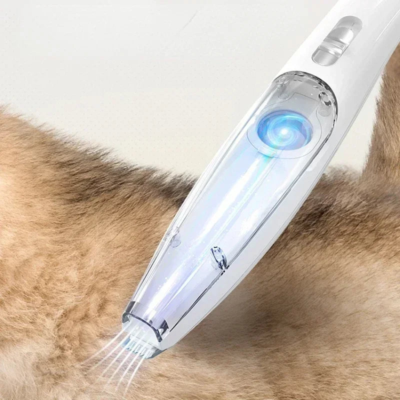 And Shaving Cat Electric Pet Suction Hair Tool And Hair Trimmer Grooming Light Pet Machine Supplies Hair With Cleaning Dog