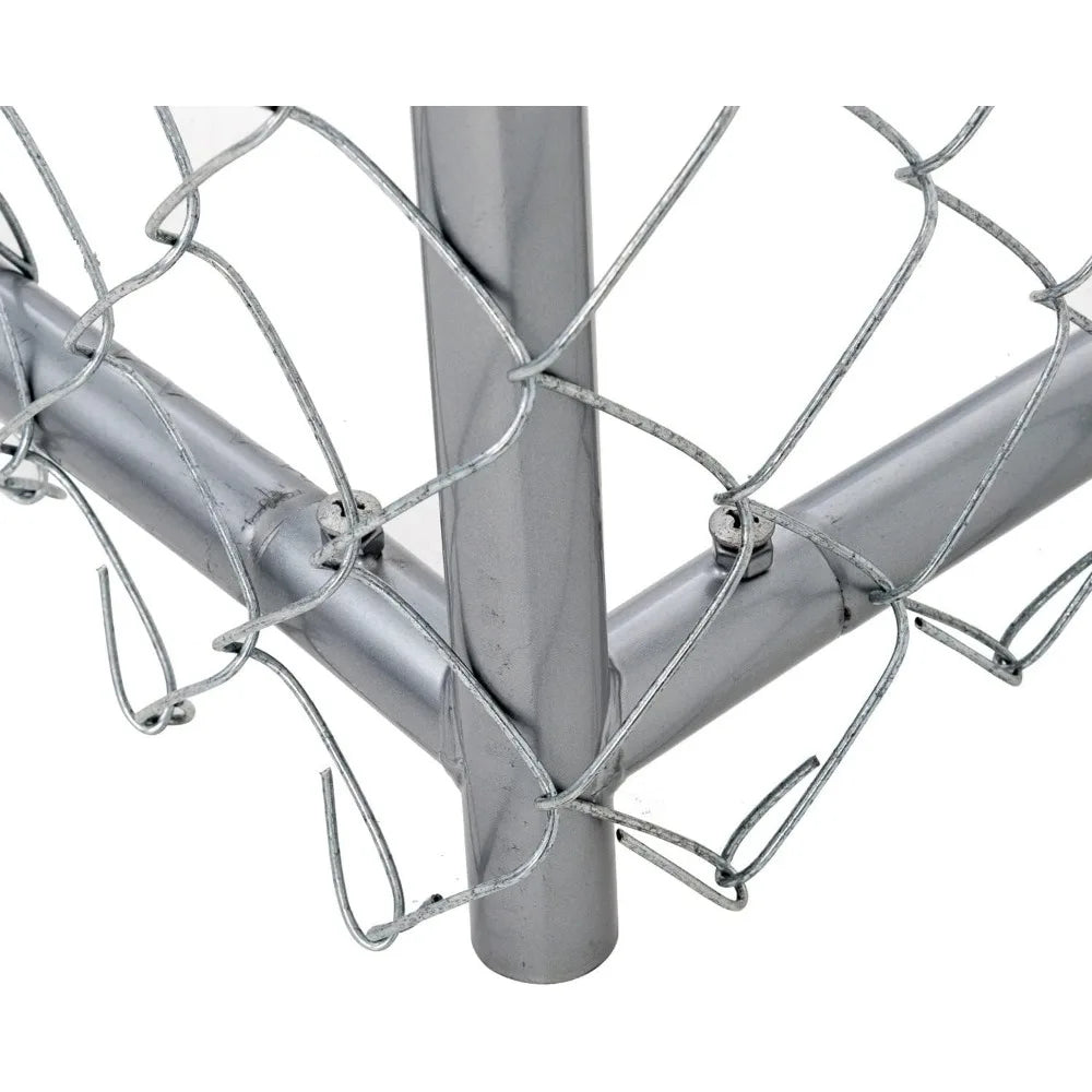 Heavy Duty Outdoor Galvanized Chain Link Dog Kennel Enclosure