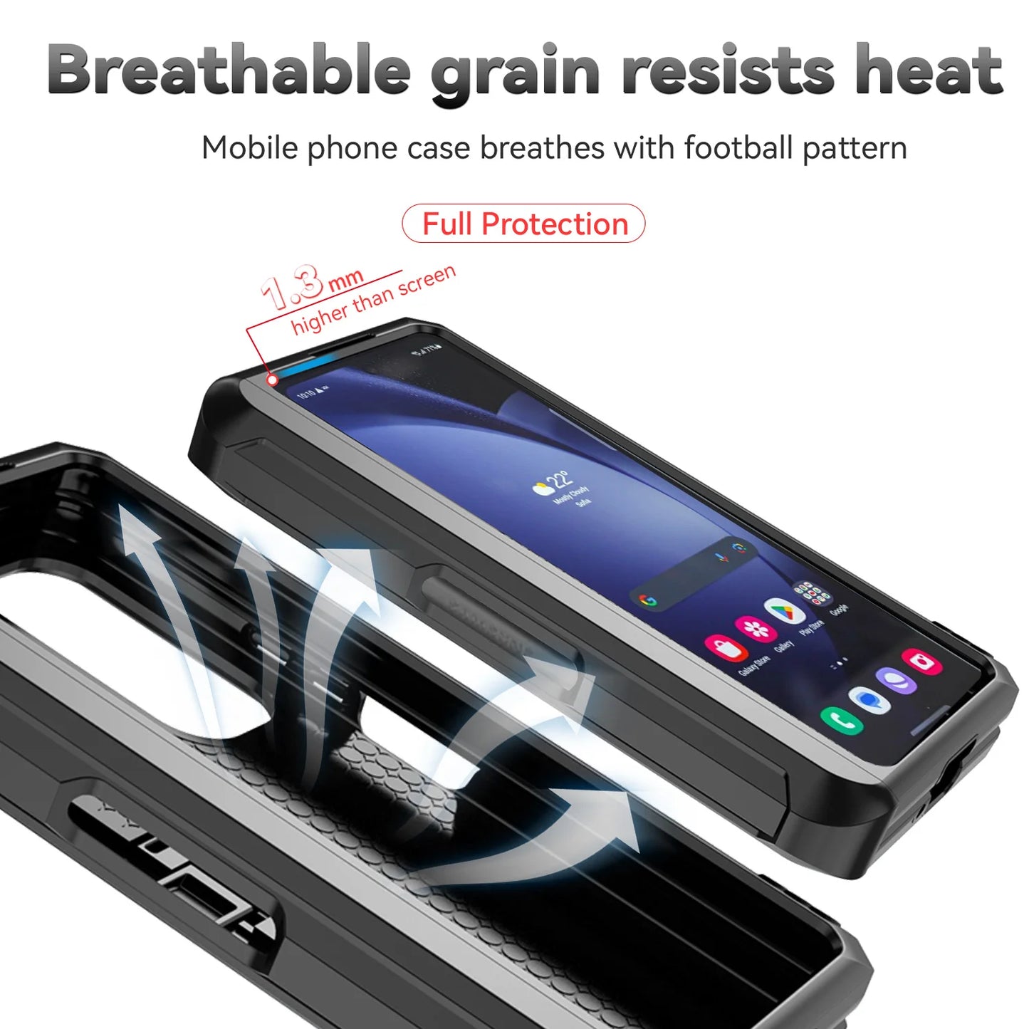For Samsung Galaxy Z Fold 6 5 4 Phone Cases with Slide Lens Protective Cover Shockproof Camera Protector Case for Z Fold 6 5 4