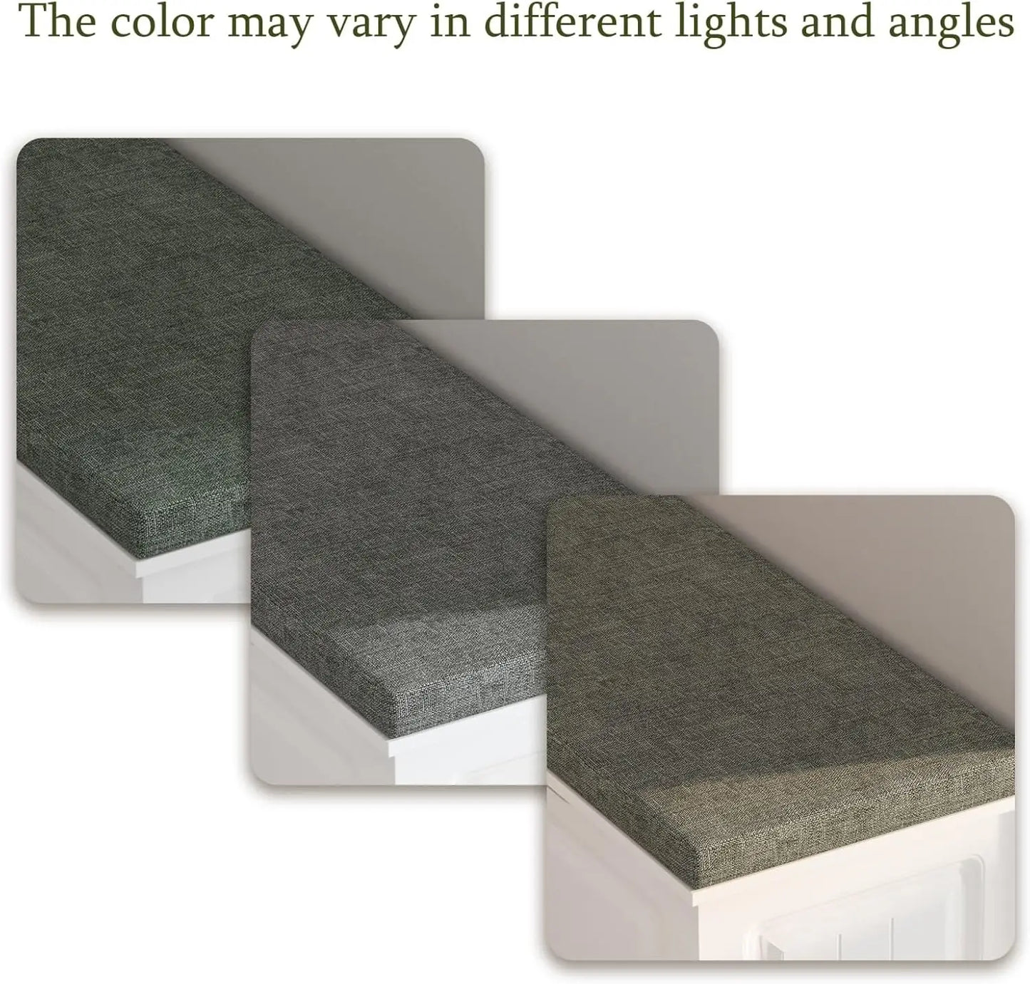 L Shape Storage Bench, Nook Bench, Backless Corner Bench Nook with Storage, Shoe Benches with Cushion 63”D x 63”W x 18.3”H