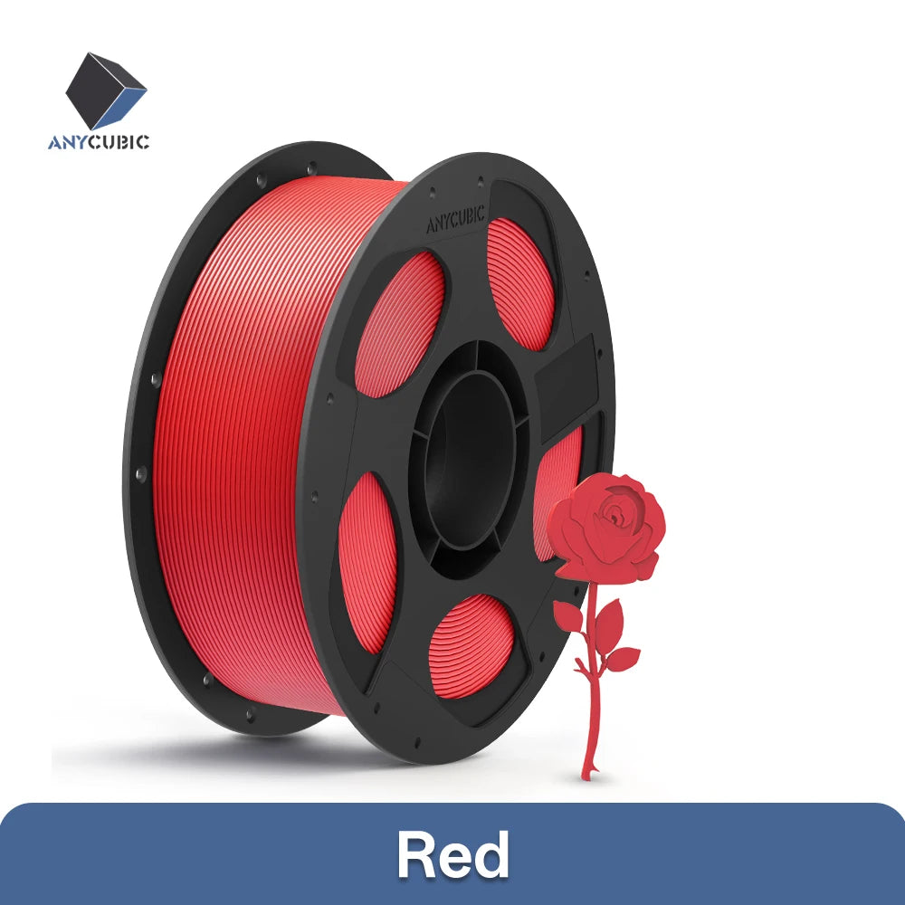 ANYCUBIC PLA+ 3D Printer Filament 1.75mm 1KG/Roll High Precision Pla Plus 3D Printing Material Plastic Rubber Consumables