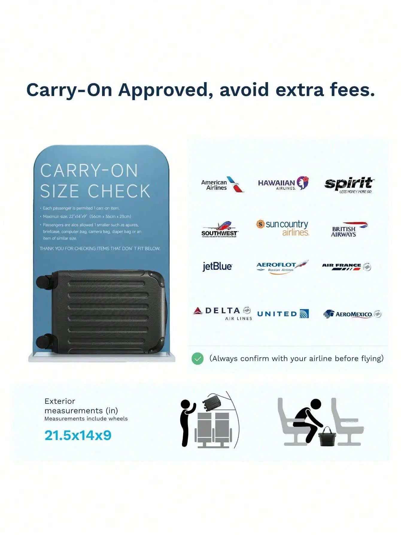 Luggage Sets 5 Piece,Hardside Suitcase With Wheels - Spinner Wheels, TSA Lock, Includes Toiletry Bag For Family Travel Luggage Case Trolley Suitcase Spinner Suitcase Travel Luggage nizer Travel Stuff