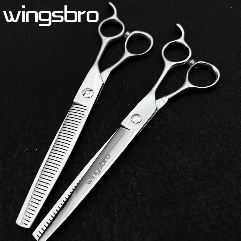 7.5 inch Thinning scissors for pet groomers, thinning scissors for dog grooming,dog hair scissors