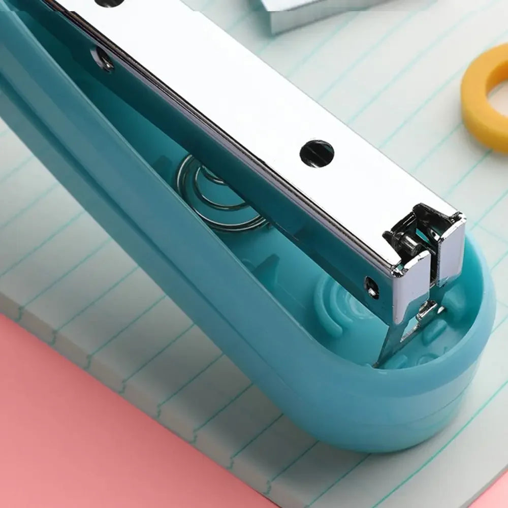 360 Degree Rotary Stapler Multifunctional Heavy Duty Stapler Thickened Effortless Long Stapler Office Binding Tools