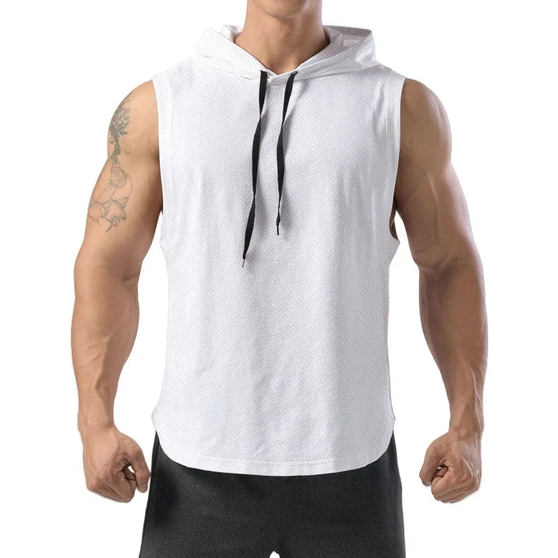 Summer Men Gym Tank Top Quick Dry Sleeveless Shirt Basketball Running Vest Casual t-Shirts Fitness Bodybuilding Top Man Clothes