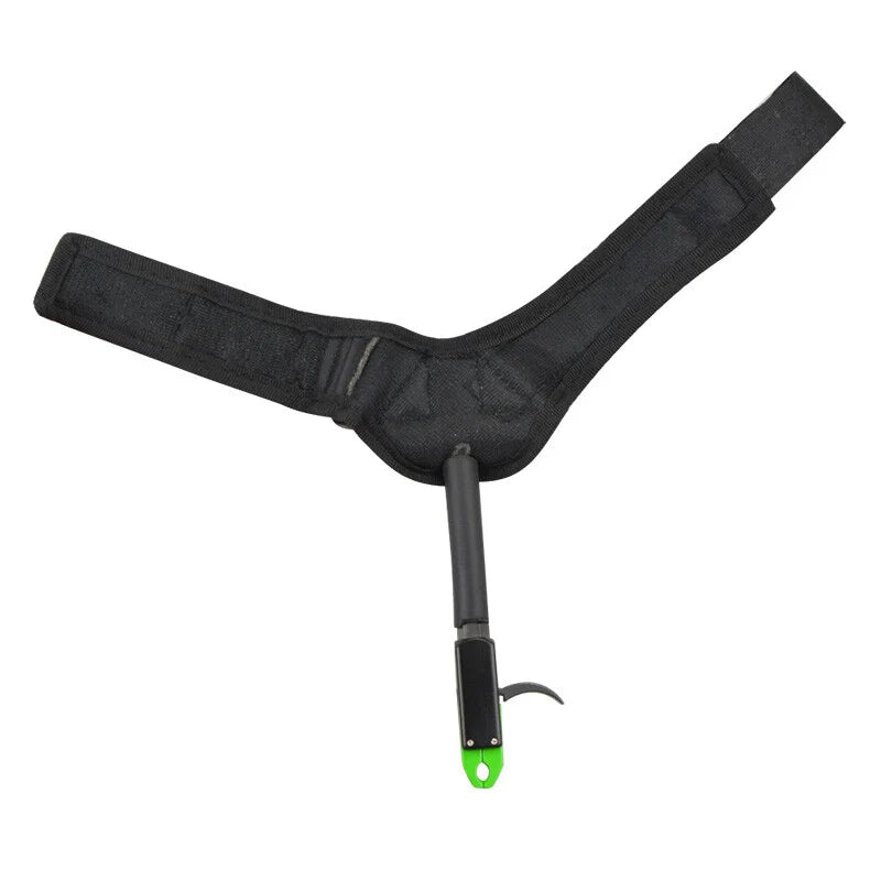 Archery Caliper Release Aid 360° Rotatable Jaw Aluminum for Compound Bow Beginners Target Shooting Outdoor Hunting