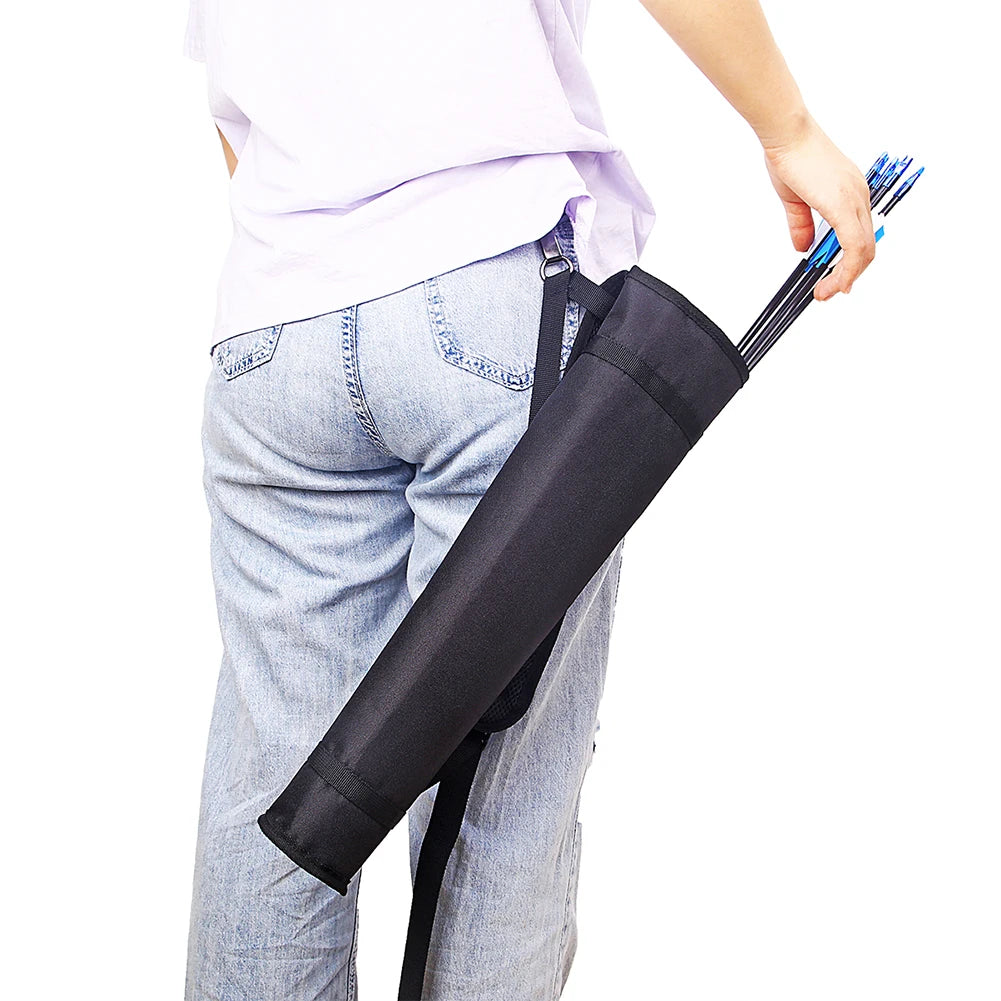 Archery Arrow Quiver Holder Adjustable Waist Hanged Carry Bag Arrow Holder for Arrows Bow Hunting and Target Practicing  Рогатка