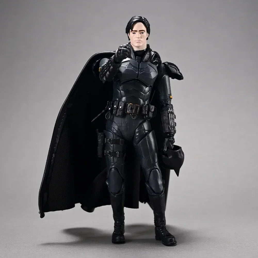 Hot In Stock Anime Figurines The Batman Mafex 188 Robert Pattinson Movie Version Figurine  Justice League Batman Action Kids Toy