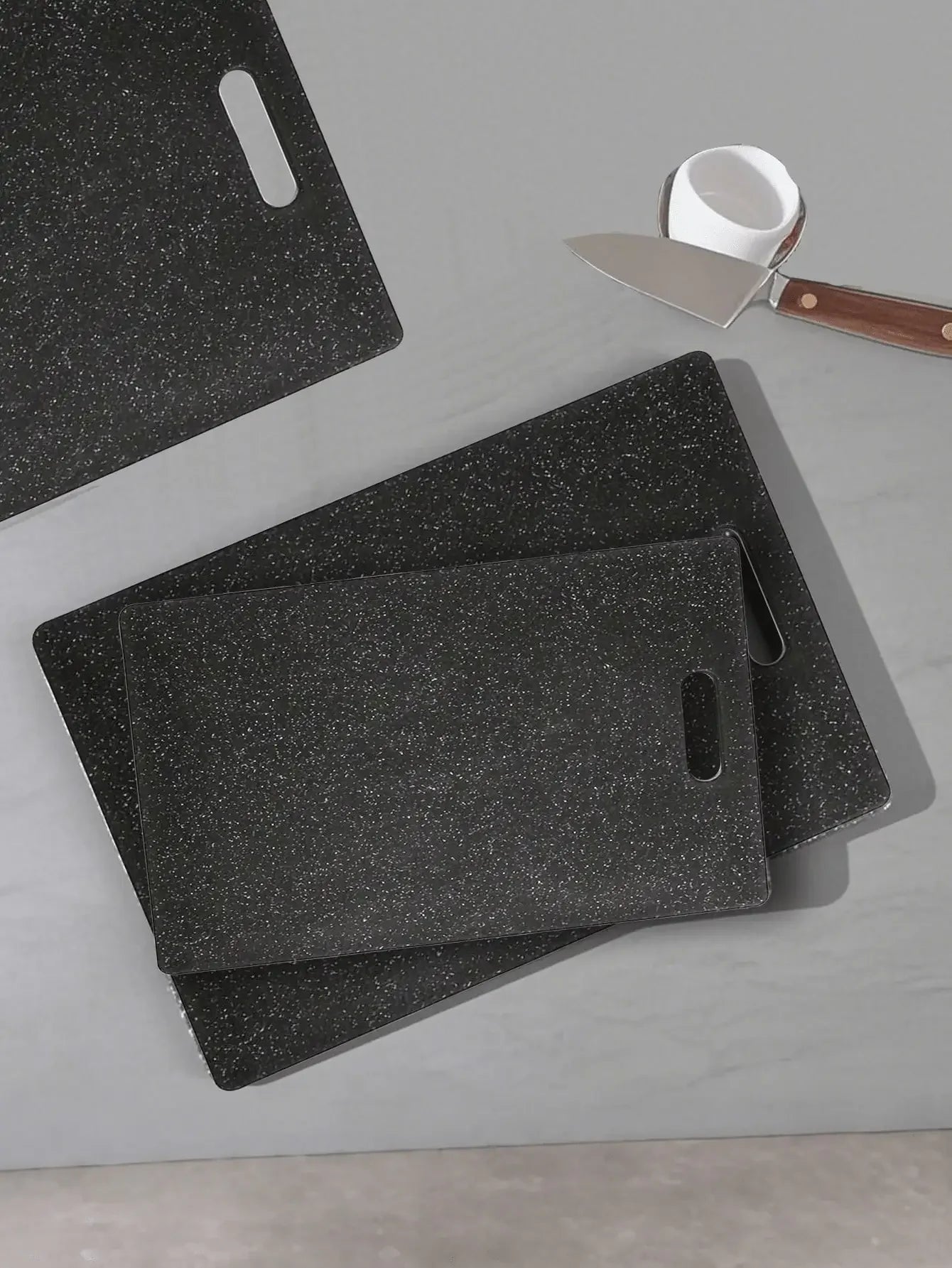 1/3PCS Marble Cutting Board Set, Household Fruit Cutting Board, Children's Food Cutting Board, Raw And Cooked Separation Cutting Board, Kitchen Food Cutting Board