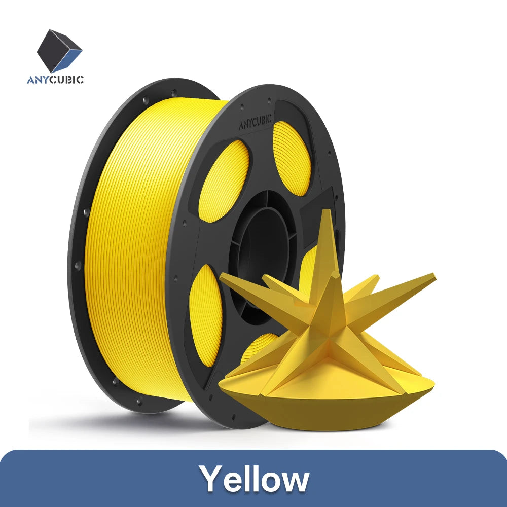 ANYCUBIC PLA+ 3D Printer Filament 1.75mm 1KG/Roll High Precision Pla Plus 3D Printing Material Plastic Rubber Consumables