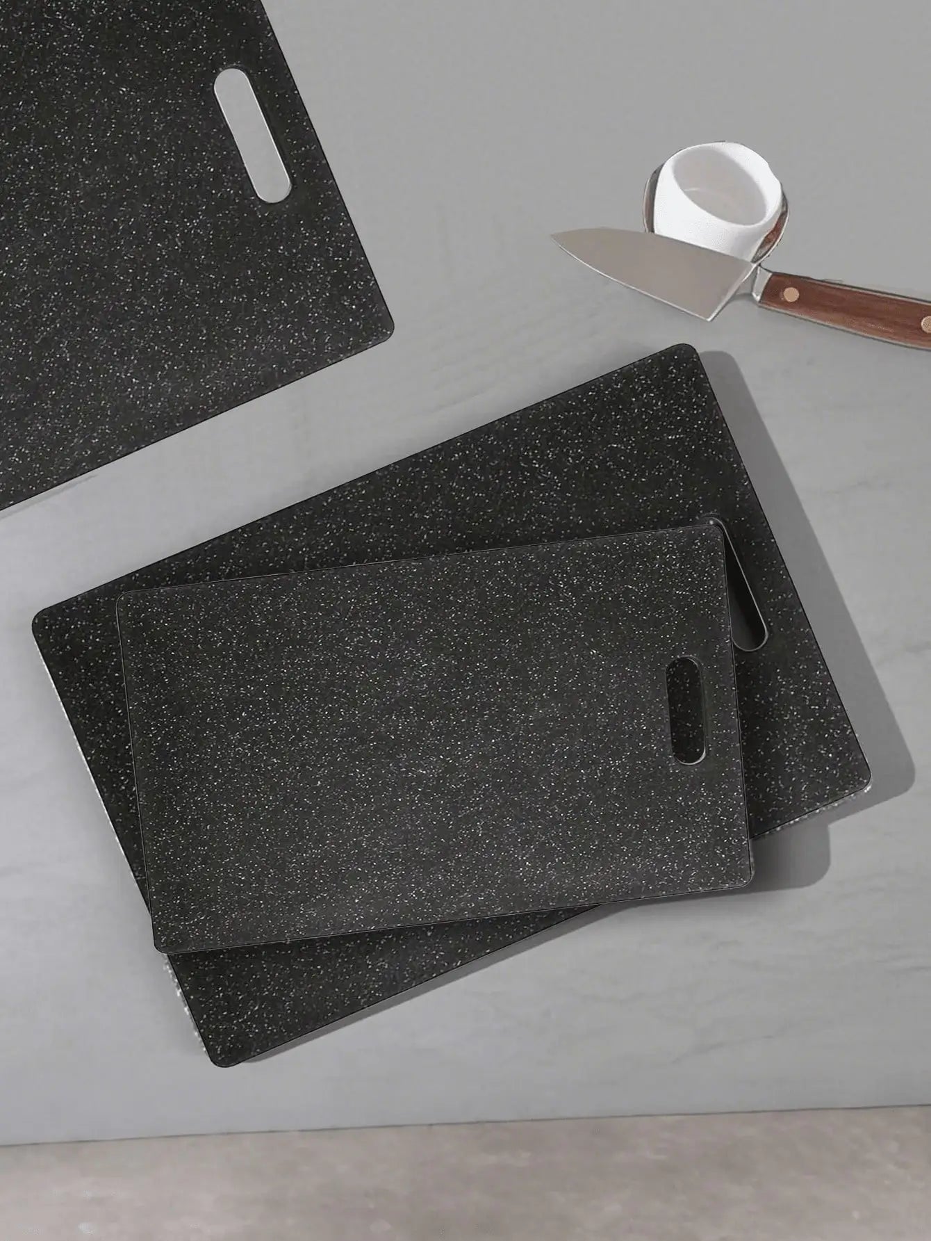 1/3PCS Marble Cutting Board Set, Household Fruit Cutting Board, Children's Food Cutting Board, Raw And Cooked Separation Cutting Board, Kitchen Food Cutting Board