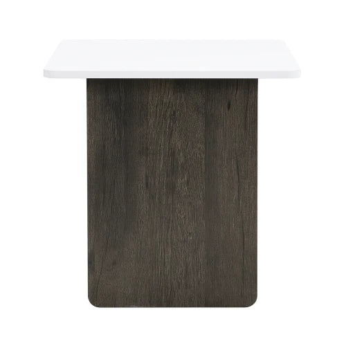 Modern Square Coffee Table Set of 2 for Living Room End Tables with Spacious Tops