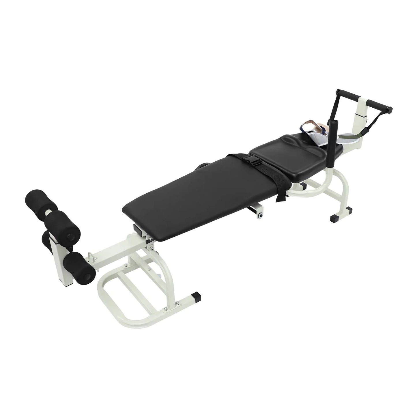 Back Stretch Bench Multifunctional Neck Stretcher Decompression Bench Lumbar Traction Bed Home Workout Stretcher