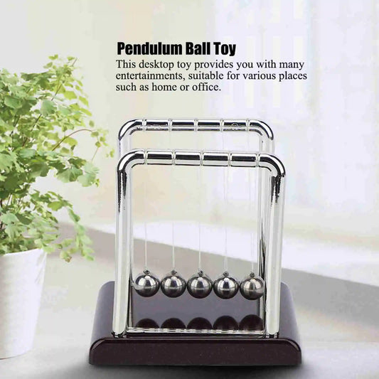Square Shape Balance Pendulum Ball Toy Home Office Desk Table Ornament Gift