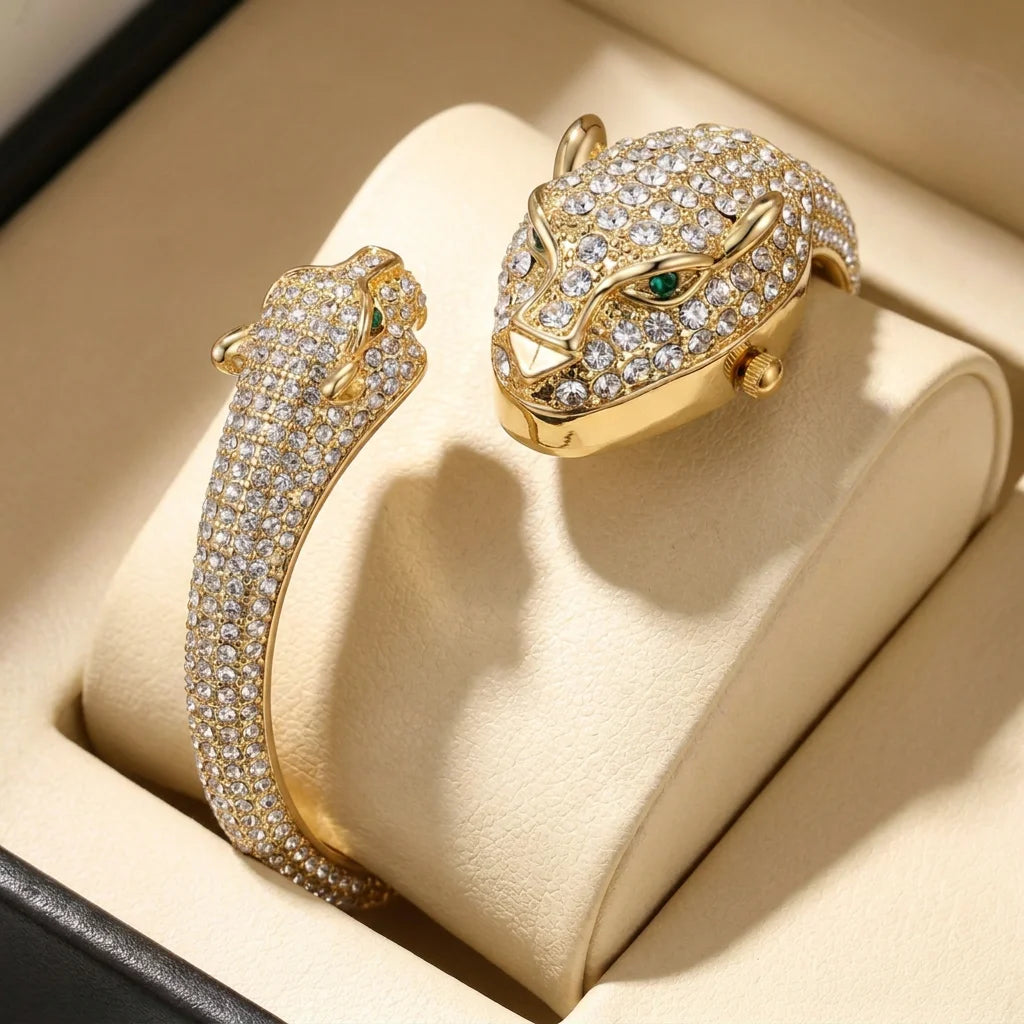 1Pcs Women's Silver Dial Alloy Strap Vintage Fashion Animal Shape Creative Details Quartz Watch For Business Party Holiday