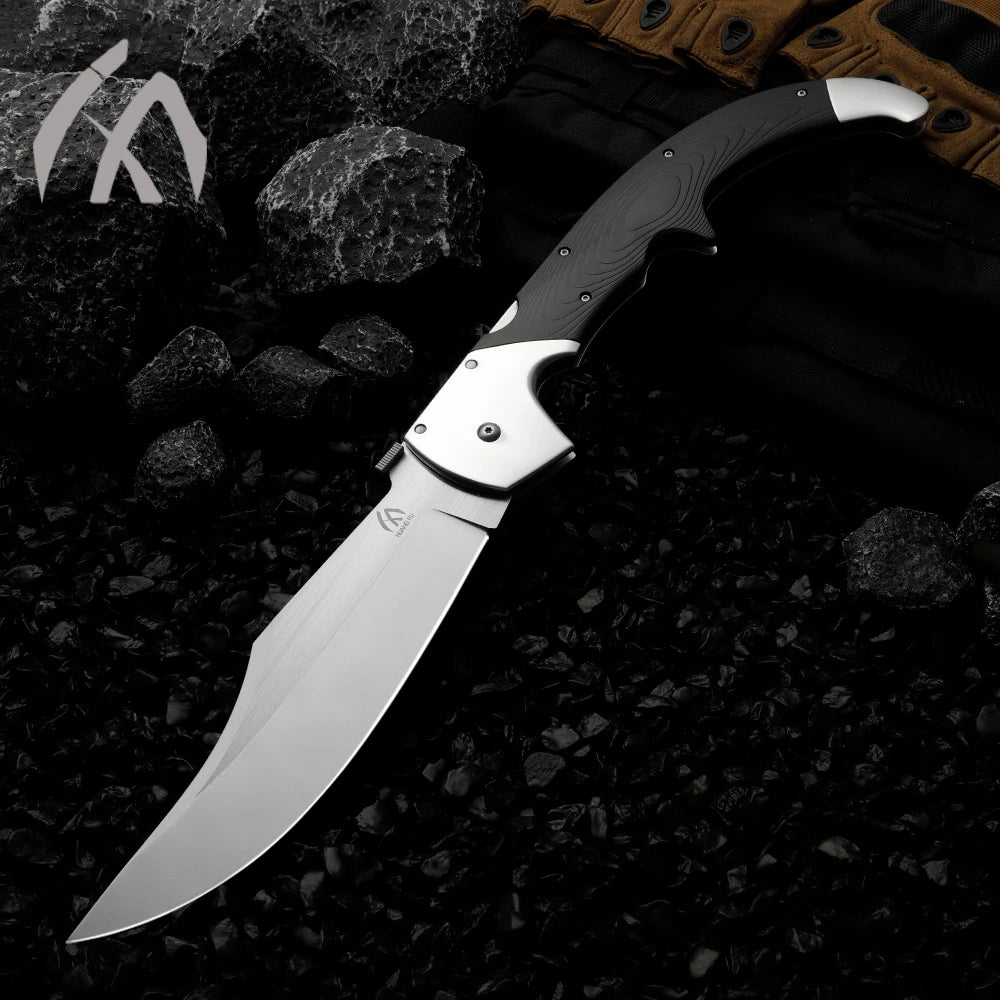 Portable multifunctional knife, outdoor survival knife, can be used for outdoor activities, hiking, and men's gifts