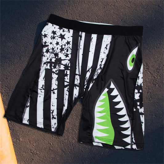 5Pcs Men Underwear Boxers Print Man Panties Lingerie Men Underpants Boxershorts Trunks Plus Size Breathable Seamless Men's Boxer