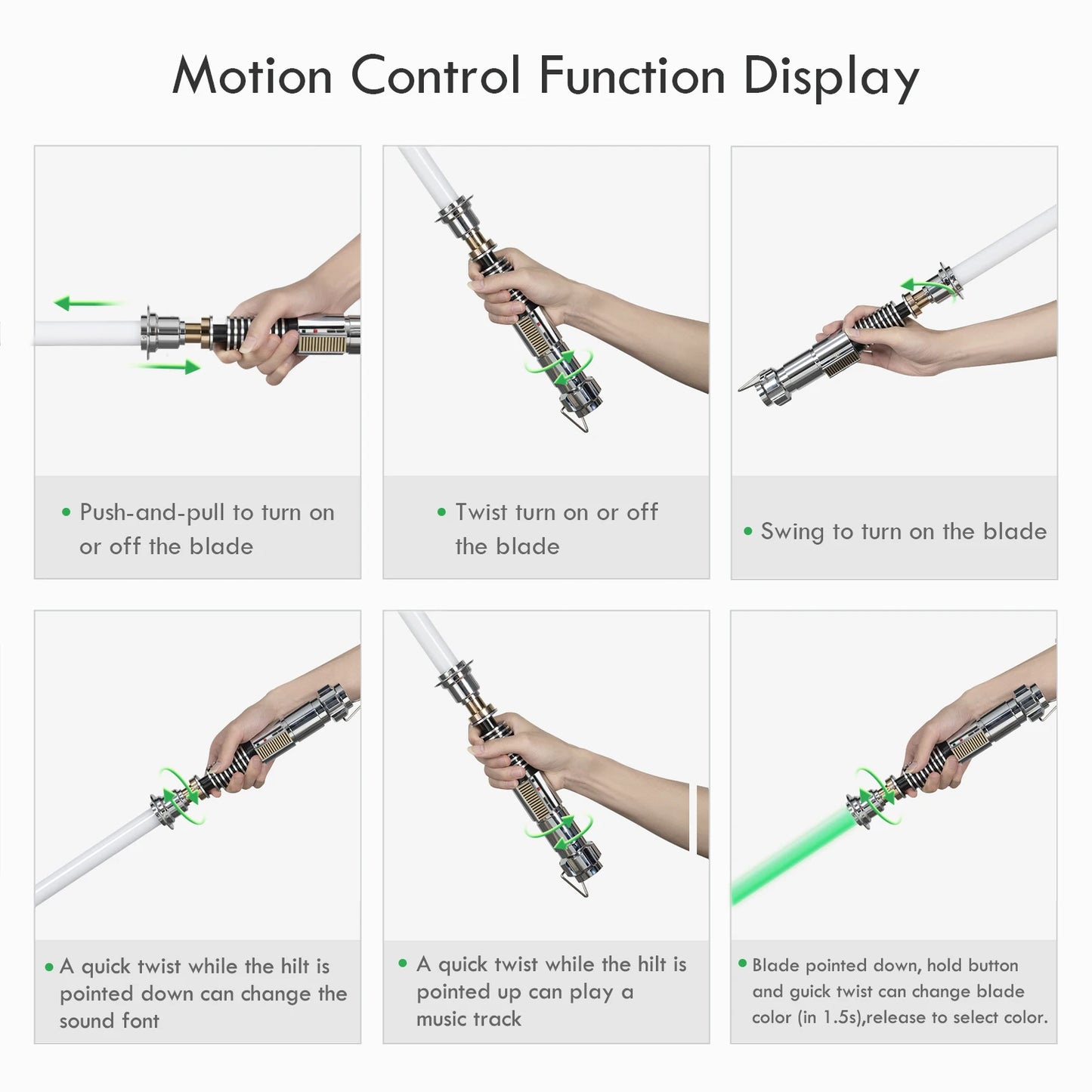 Luke Saber Inspired Lightsaber XRGB3.0/Xenopixel 3.0 Smooth Swing App Control Colour Change