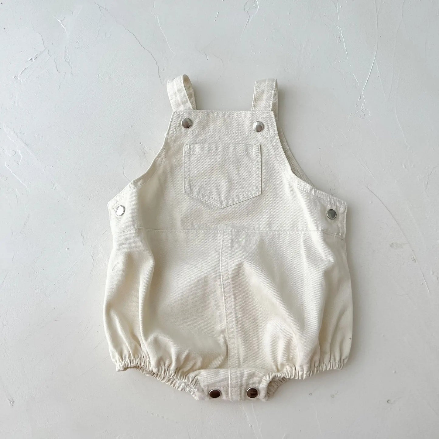 Spring and Autumn Newborn Infant Baby Boys and Girls Cowboy Sleeveless Rompers Kids Onepiece Fashion Baby Clothing