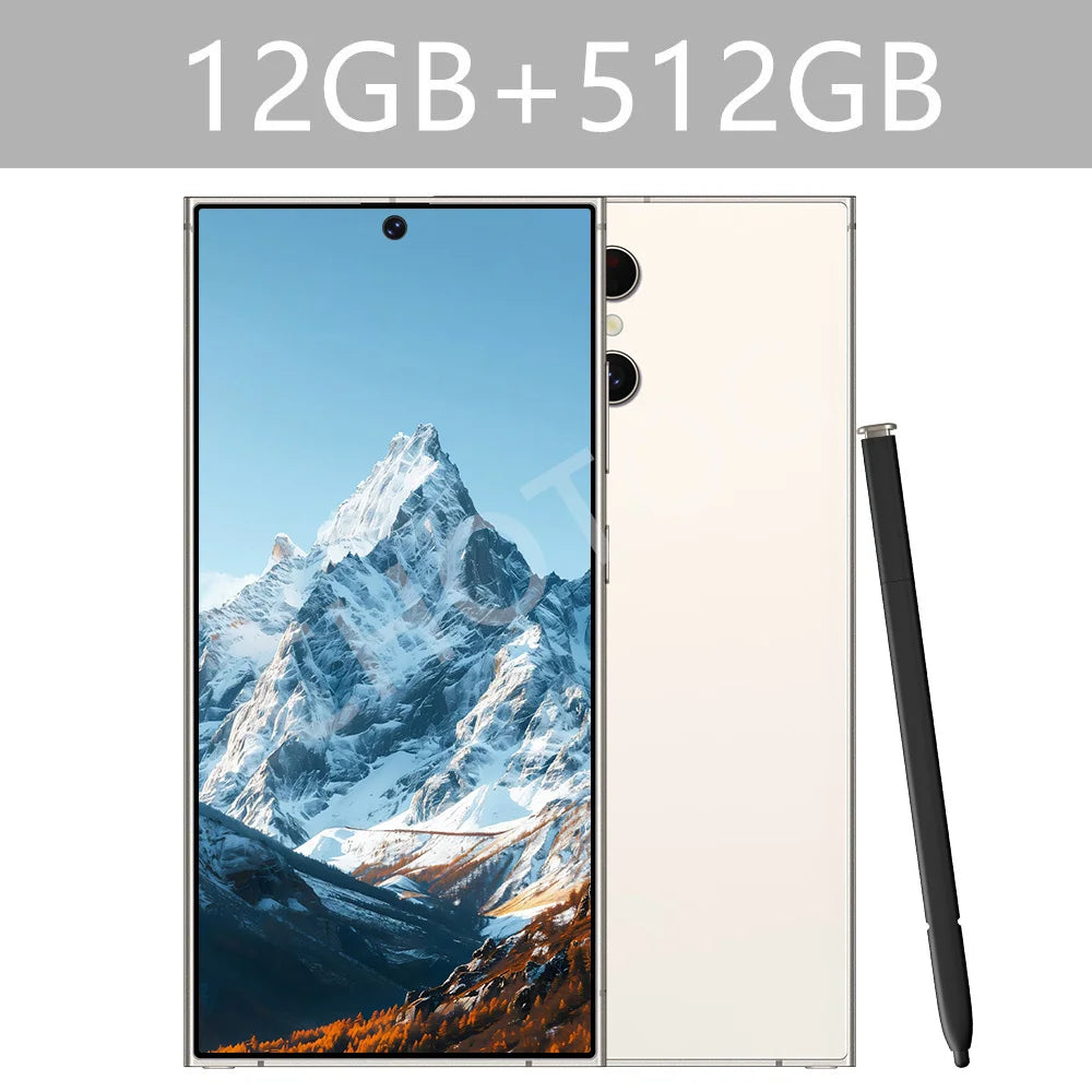 Magnetic Case For Original Cellphones SMS 24 Ultra 5G Dual Sim Smartphone Cases For Android 14 Cell Mobile Phone 22GB+2TB Cover