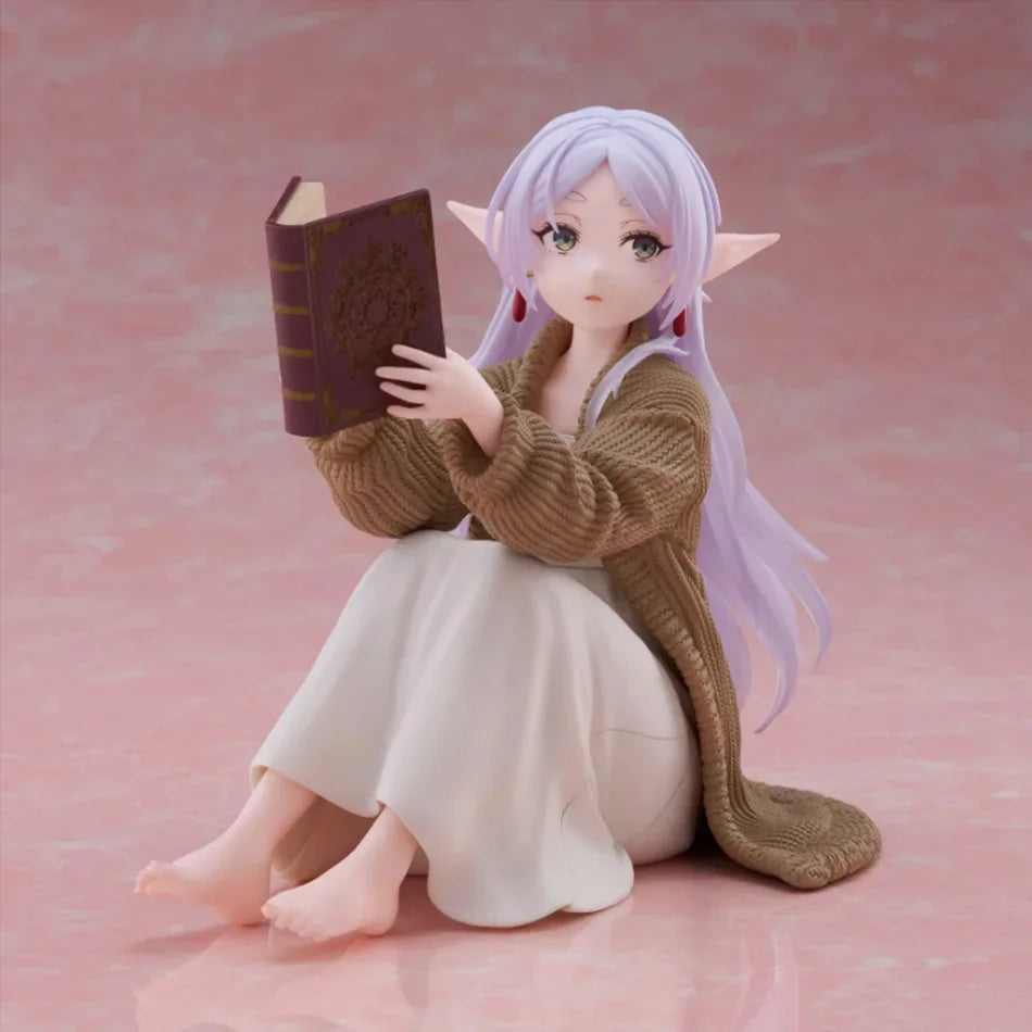 Frieren Beyond Journey's End Frieren Anime Figure Desktop Cute  no night-suit Frieren Action Figure  Figurine Model Doll Toy