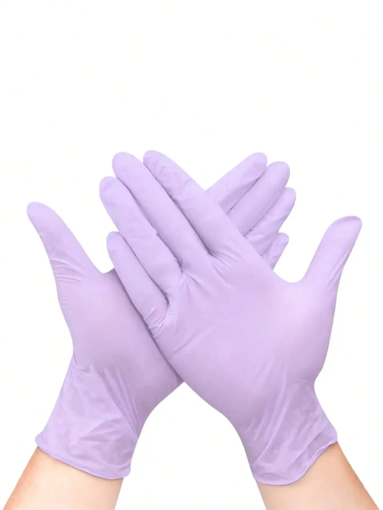 100pcs/Pack Disposable Nitrile Gloves, Available In Pink, White, Black, Blue, Latex-Free, Waterproof Cleaning Gloves, Suitable For Household, Kitchen, BBQ Cleaning, Hair Dyeing, Manufacturing And Other Home Tools, Kitchen, Ba