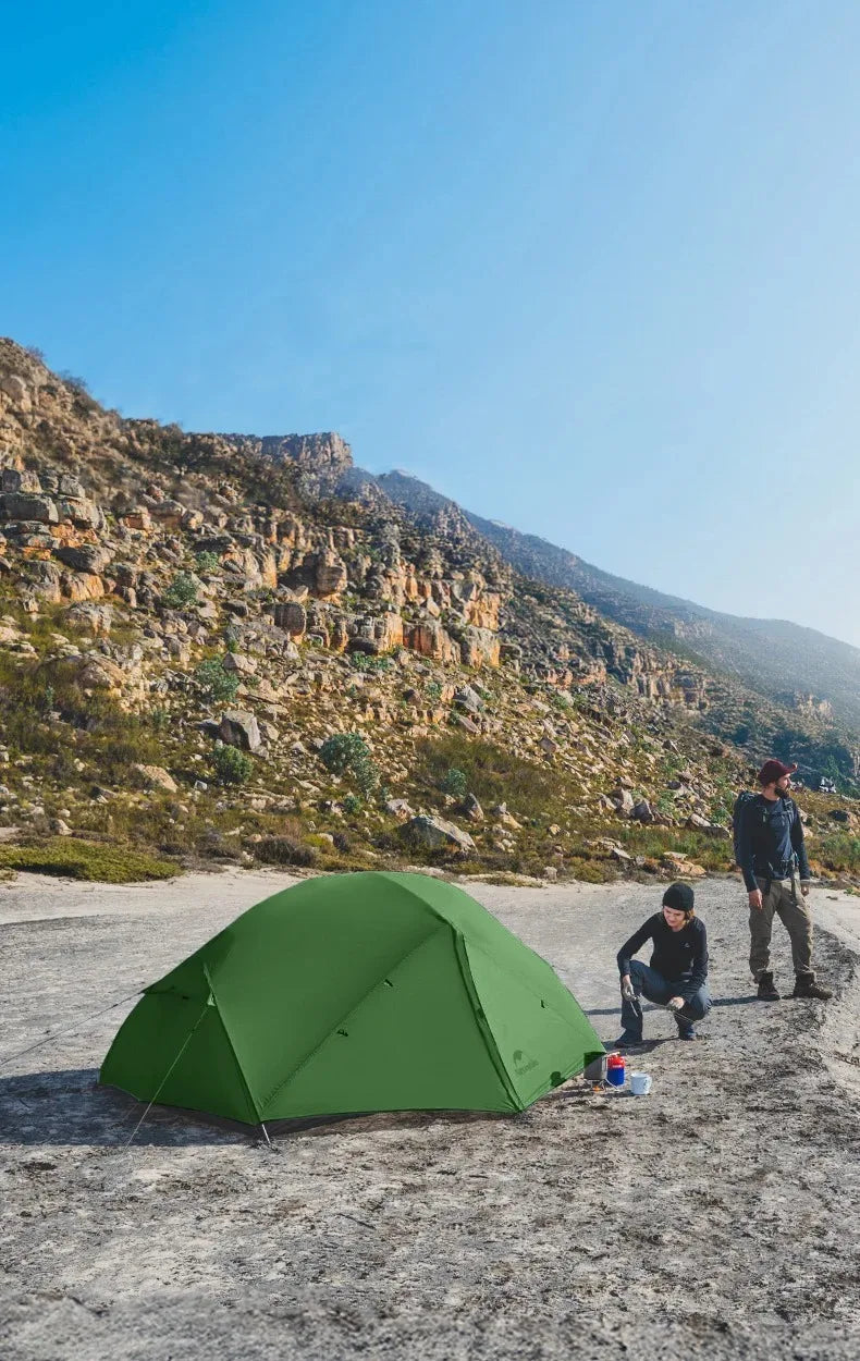 Naturehike Mongar 2 Person Backpacking Tent 210T Ultralight Travel Tent Waterproof Hiking Survival Outdoor Camping Tent
