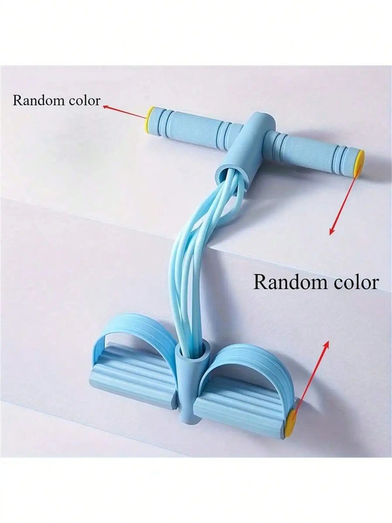 6-Tube Elastic Yoga Stretch Resistance Band, Fitness Resistance Bands - Suitable For Abdominal/Waist/Arm/Leg Stretching And Shaping Exercises, Durable And Portable, Suitable For All Fitness Levels, Core Training