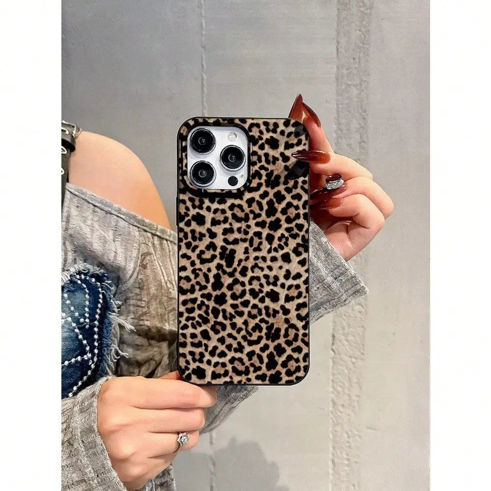 Leopard print anti-drop phone case for iPhone 17 16 15 14 13 12 11Pro Max Plus is suitable for birthday gifts