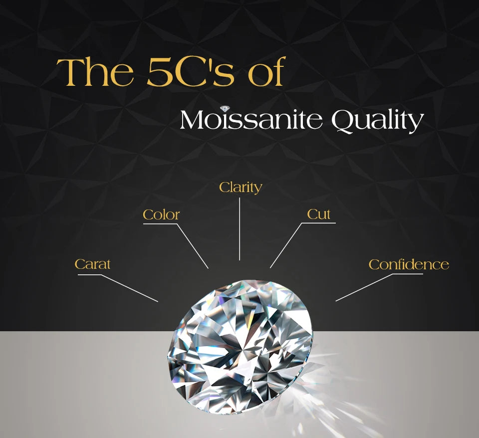 ATTAGEMS Oval cut 9*7mm2CT DVVS Moissanite Ring 925 Sterling Silver for Women Wedding Jewelry High Quality Shipping from the USA
