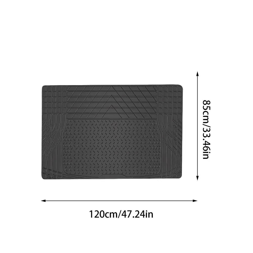 120X80cm Car Trunk Liner Mat PVC Anti Slip Scratchproof Car Protective Pad Cargo Floor Mat Waterproof Car Interior Accessories