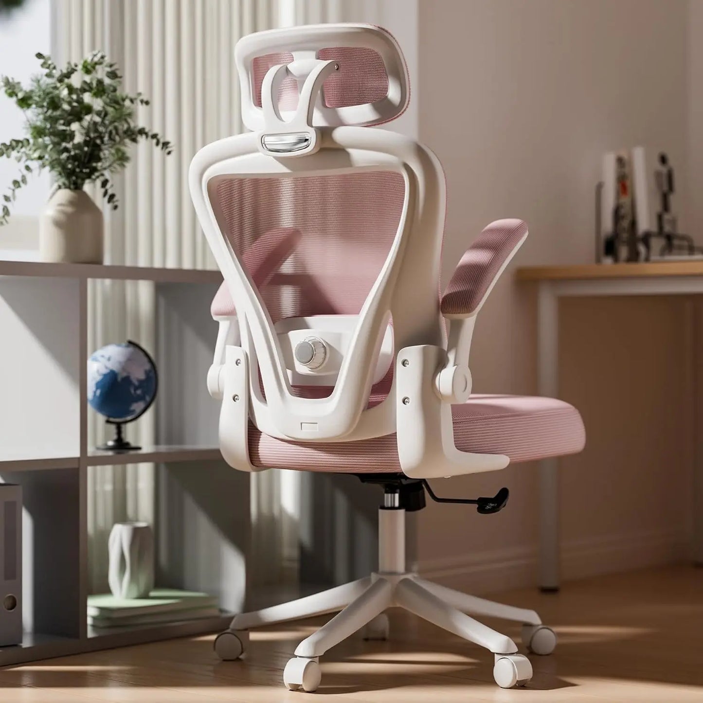 Computer Desk Chair, Ergonomic Office Chair M903 with Wheels, High Back Mesh Office Chair with Adjustable Lumbar Support