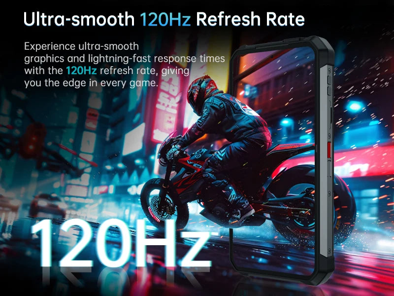 8849 SHARK 3 Unihertz Rugged Smartphone Dimensity 8300 Android 14 32GB 512GB  3K AMOLED Screen 11600mAh Night Camera 5G Phone