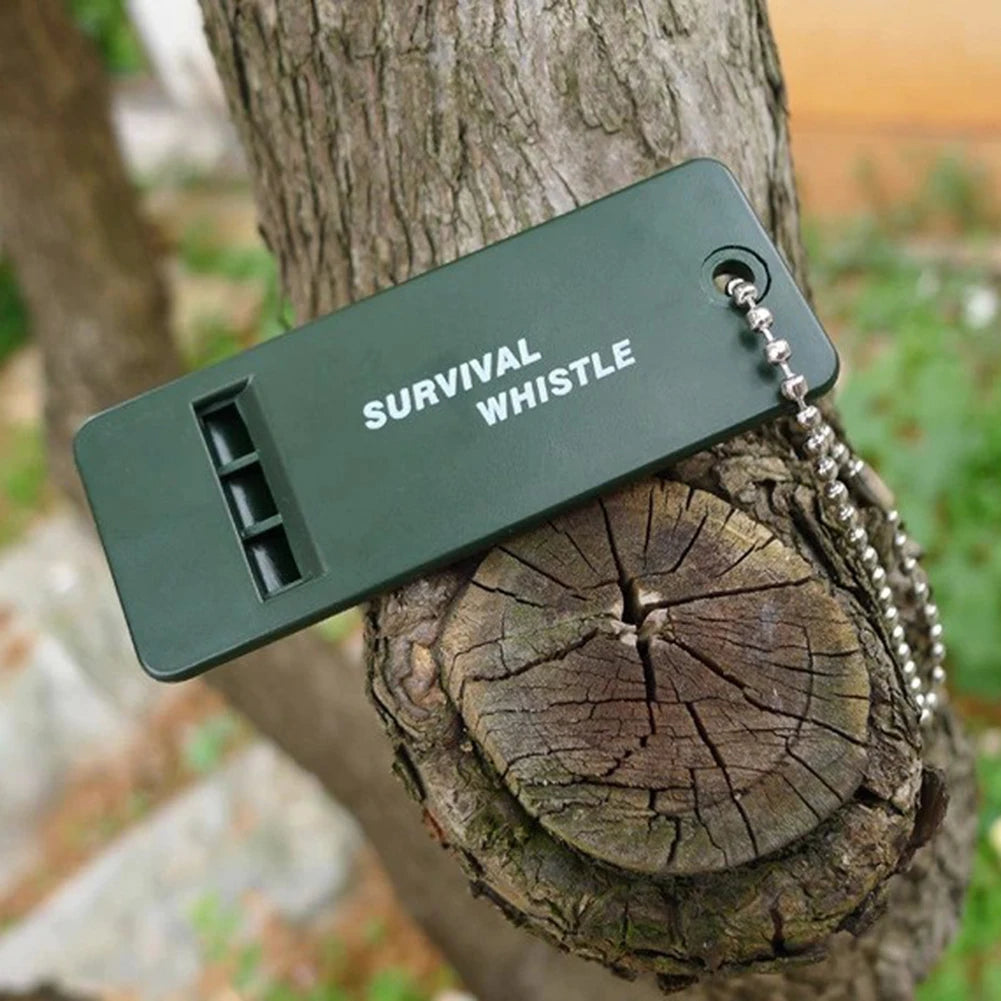 1-20PCS Survival Whistle High Decibel Emergency Whistle for Outdoor Camping&Hiking 3-Frequency Design Loud Safety Alarm Aid Tool