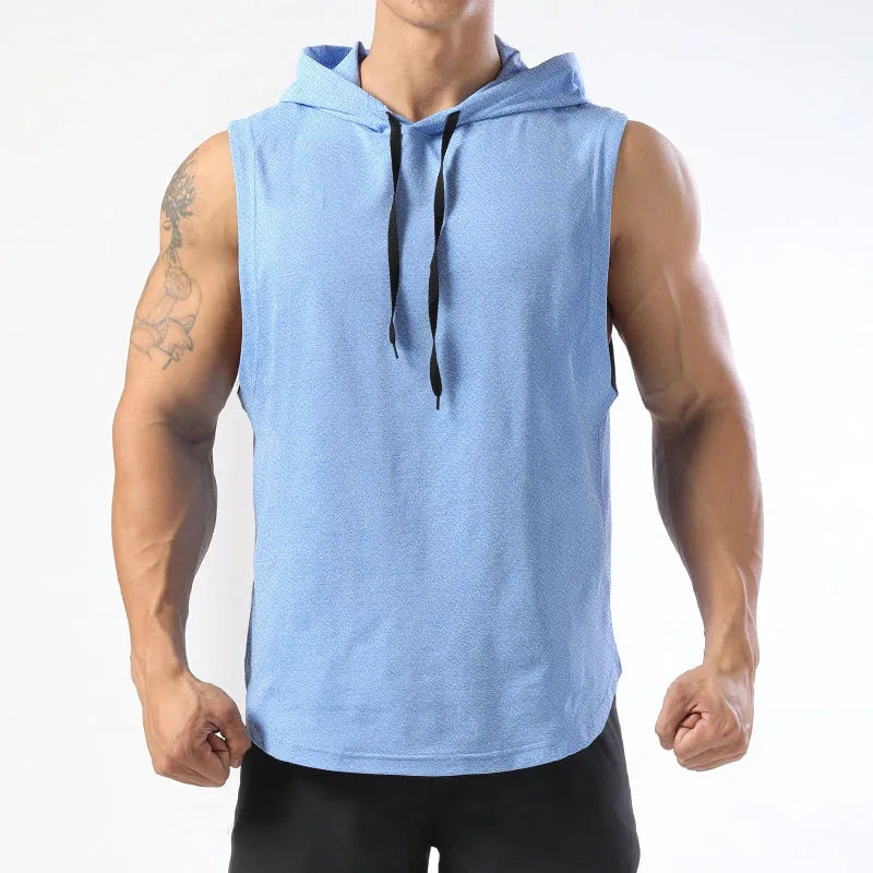 Summer Men Gym Tank Top Quick Dry Sleeveless Shirt Basketball Running Vest Casual t-Shirts Fitness Bodybuilding Top Man Clothes