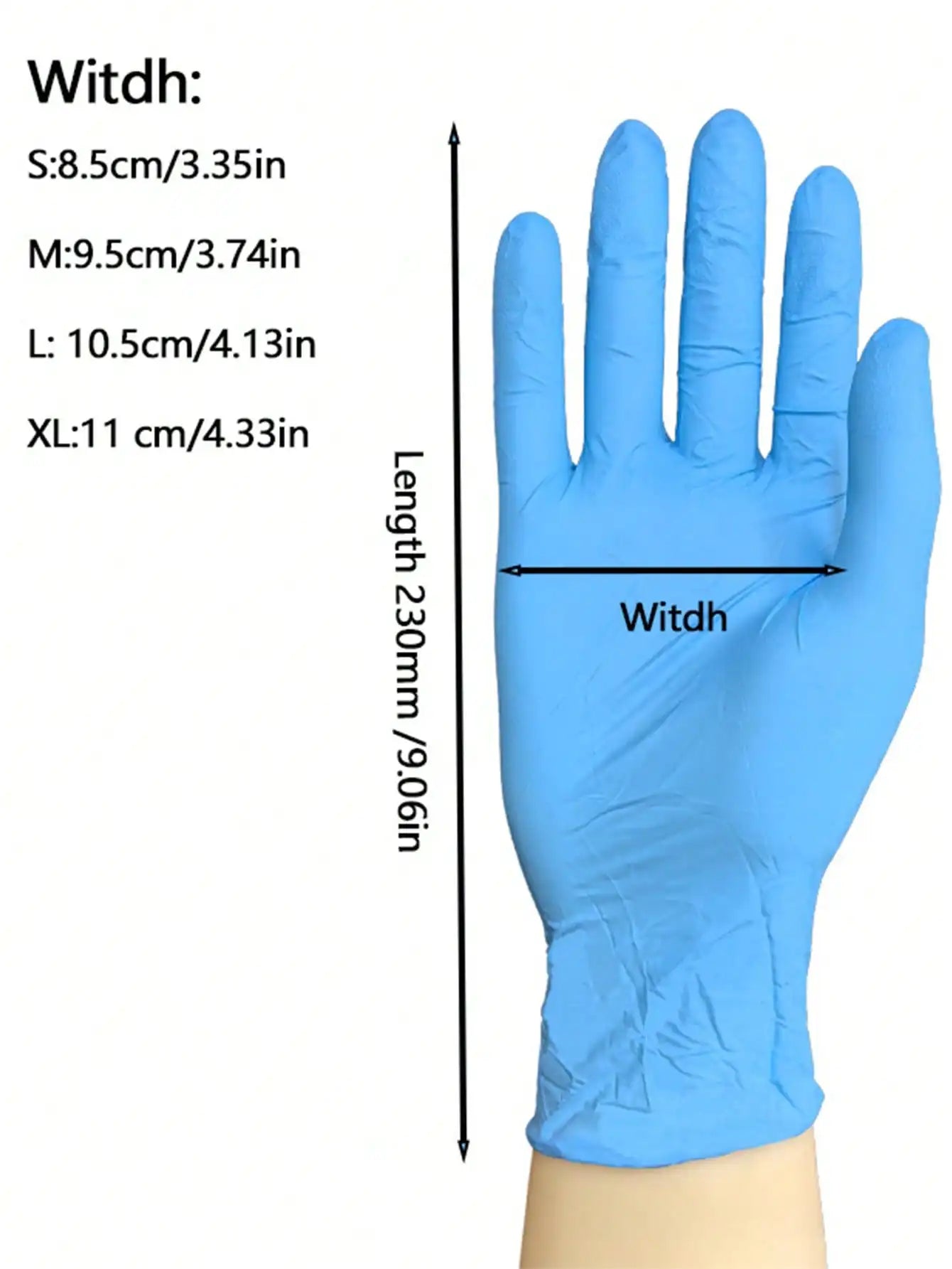 100pcs/Pack Disposable Nitrile Gloves, Available In Pink, White, Black, Blue, Latex-Free, Waterproof Cleaning Gloves, Suitable For Household, Kitchen, BBQ Cleaning, Hair Dyeing, Manufacturing And Other Home Tools, Kitchen, Ba