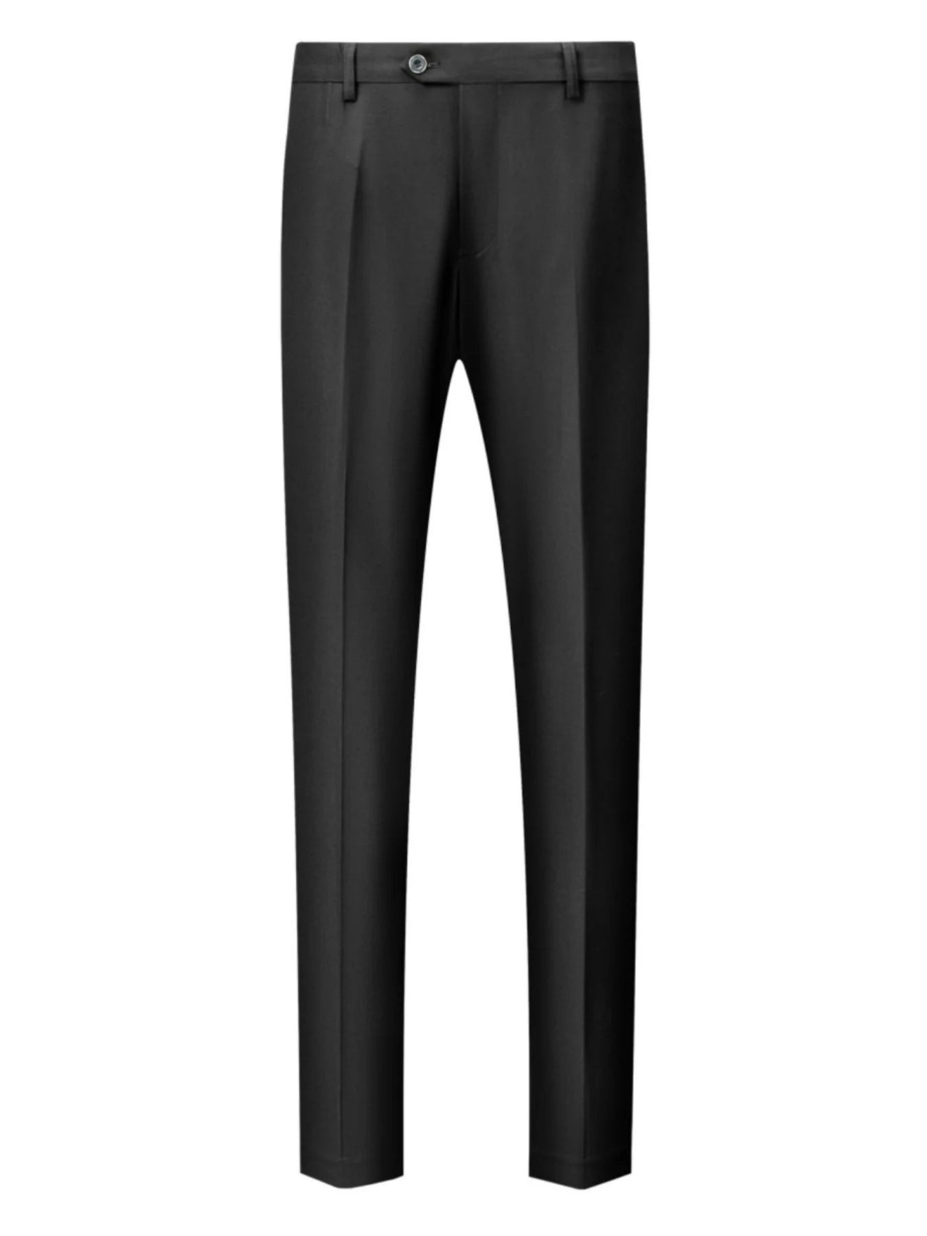 Men's Suit 3 Pieces Set Solid Color Slim Fit Business Leisure Banquet Wedding Groom Dress Jacket Vest with Pants