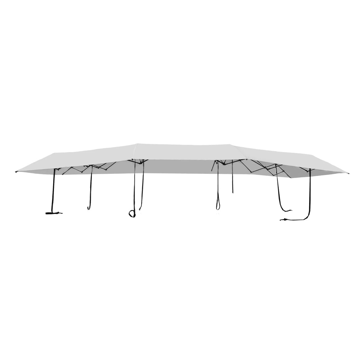 Semi-Automatic Car Tent 4.2×2.2/4.6×2.3m- Hydraulic Sun Shelter Waterproof Windproof UV Protection with Anti-Theft Ropes for SUV
