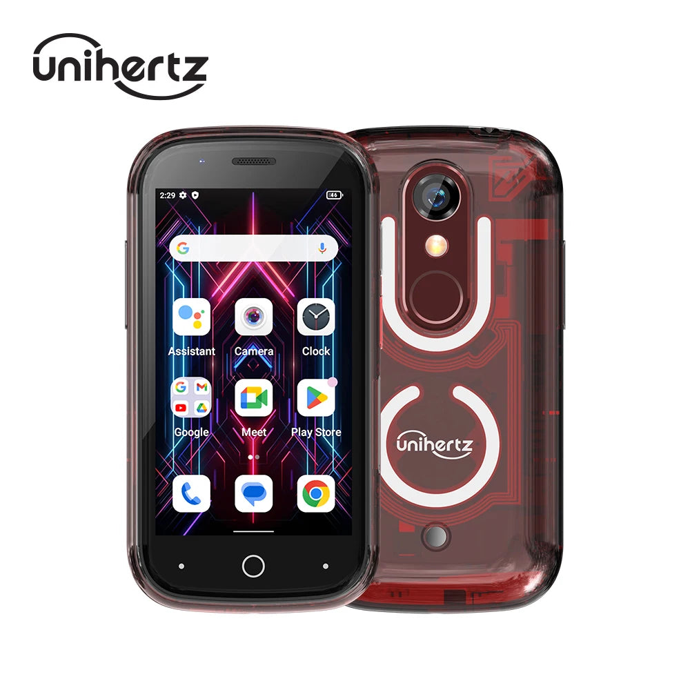 Unihertz Jelly Star, 4G Android 13 Global Version Smartphone with 8GB + 256GB Dual Nano SIM Bluetooth 5.3 48MP Main Camera OTG